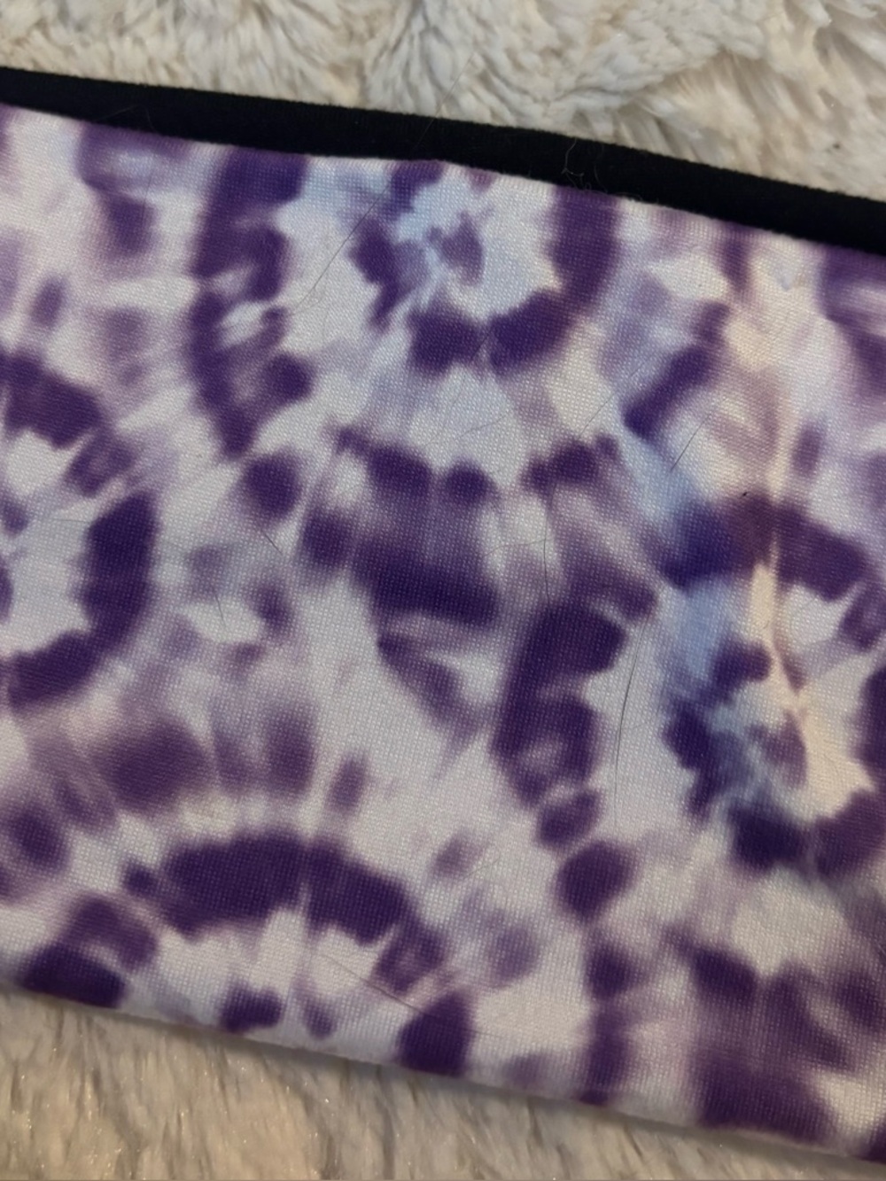 The Sassy Olive Twisty Purple Tie-Dye Design Headband NWOT - Picture 3 of 5
